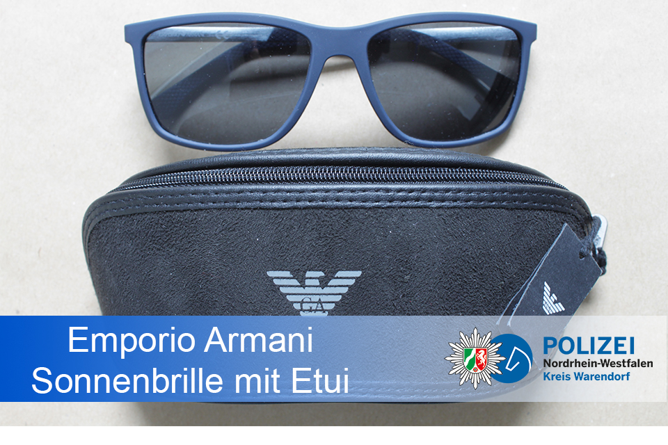 Emporio Armani Sonnenbrille mit Etui