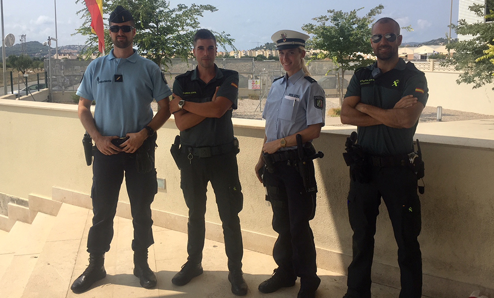 Internationale Zusammenarbeit mit der französischen, spanischen und deutschen Polizei auf Mallorca