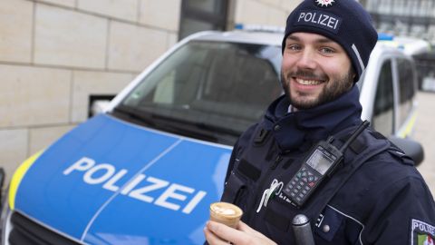 Coffee with a cop am 11. November in Düsseldorf