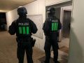 Bild von den Durchsuchungen in Bonn-Medinghoven